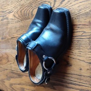 Frye Mule leather harness women's Sz 7.5
